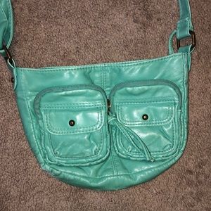 Mint green crossbody bag!